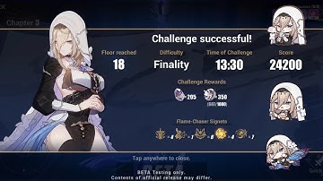 Hi3rd v5.7 Beta | S0 Disciplinary Perdition Elysian Realm Finality - 24200