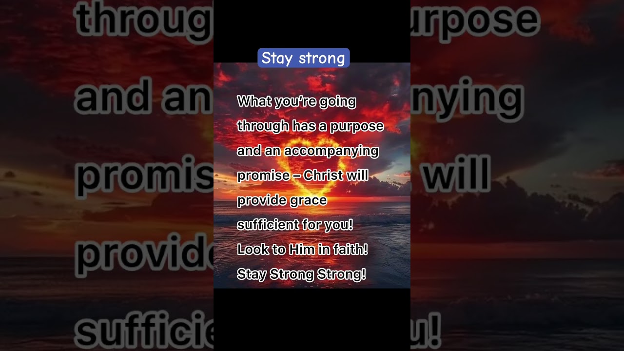 Stay strong 