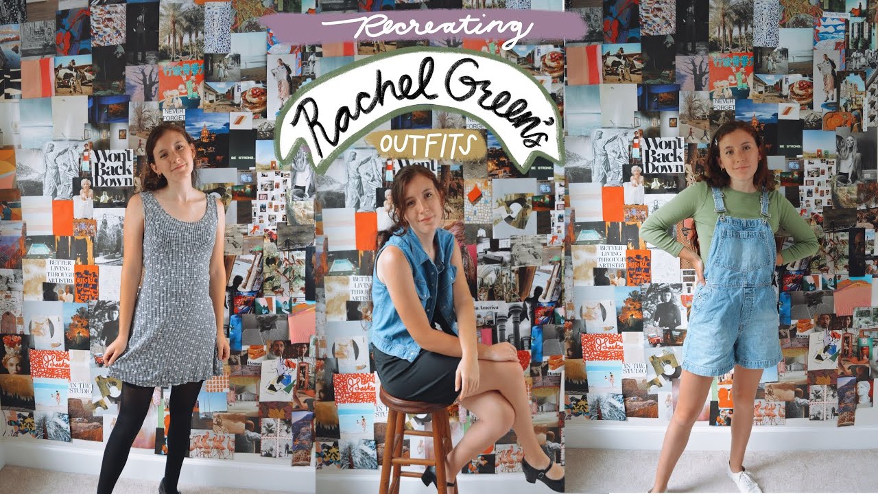 Recreating 10 Rachel Green Outfits from FRIENDS