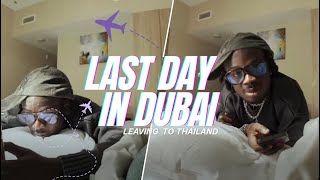 LAST DAY IN DUBAI: Final seafood feast...Dubai to Thailand