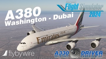 Airbus A380 | Washington - Dubai Ultra Long Haul | Real Airbus Pilot