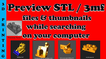 How 🖨️to Preview & have Thumbnails of STL & 3MF Files in Windows Linux Arch Debian / Ubuntu 0055