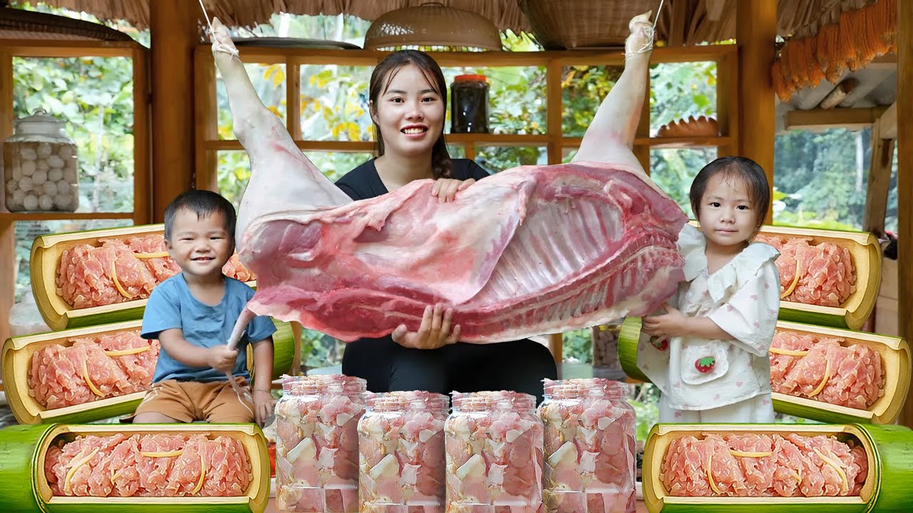 A Dish NOT Meant for EVERYONE!!! How to Make FERMENTED SOUR PORK From Whole Pig | Chuc Duong Cooking