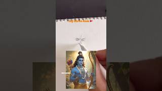 Shree Ram Drawing ✍️🚩 #ytshorts #drawing #art #shreeram #trending