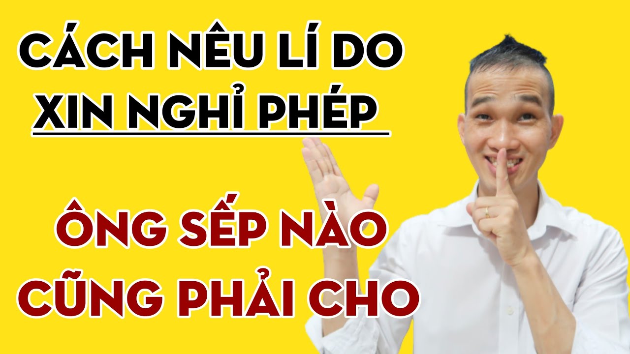 Cách xin nghỉ phép bằng tiếng Trung hiệu quả và thực tế nhất