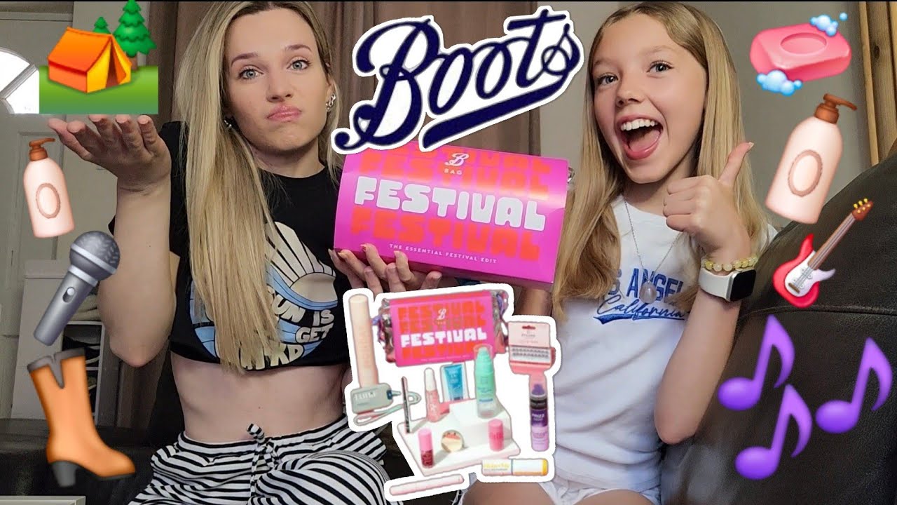 Boots Festival Edit Beauty Bag 2025 Unboxing Mystery Box Sol De Janeiro Bubble Skincare Labubu