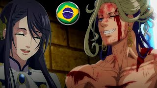 🇧🇷 Buda Sendo FOFINHO Com a Brunhilde ❤️😊 (Shumatsu No valkyrie Dublado)  