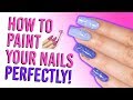How to Paint Your Nails PERFECTLY! Tips & Tricks