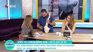Bel Ağrılarında Kortizon Tedavisi Prof. Dr. Emine Nur Tozan