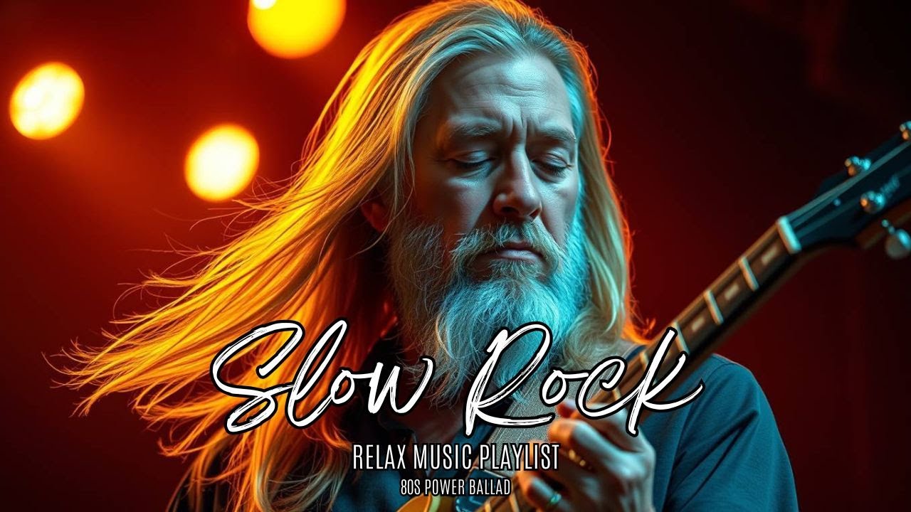 Slow Rock Classic Rock Ballad Anthems – Powerful Vocals and Melodic Guitars Forever 🎤🎸