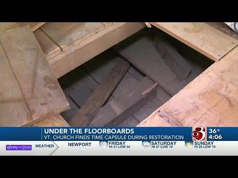 Williamstown congregations discovers time capsule under church floorboards