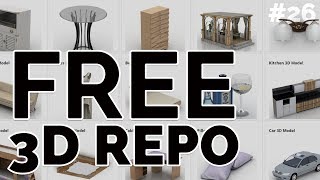 FREE 3D MODEL(S) REPO - FREE FRIDAY