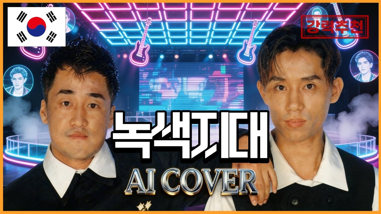 👬 90년대 남성 듀오의 정점 | 녹색지대 히트곡 커버 리메이크 Playlist [AI COVER]