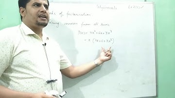 9th class ।। Maths ।। POLYNOMIALS ।। Factors of Polynomials ।। A book of Madhur Gupta