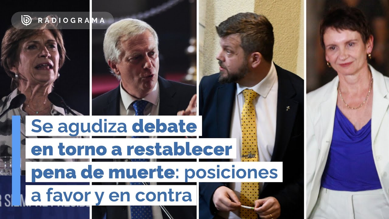 Se agudiza debate en torno a restablecer pena de muerte: posiciones a favor y en contra (RD)