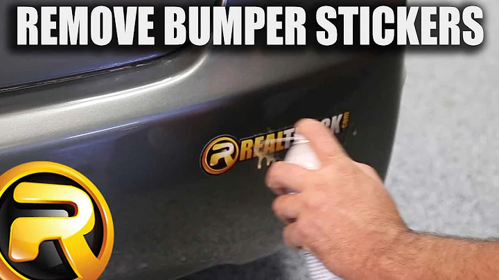 How to Remove Bumper Stickers