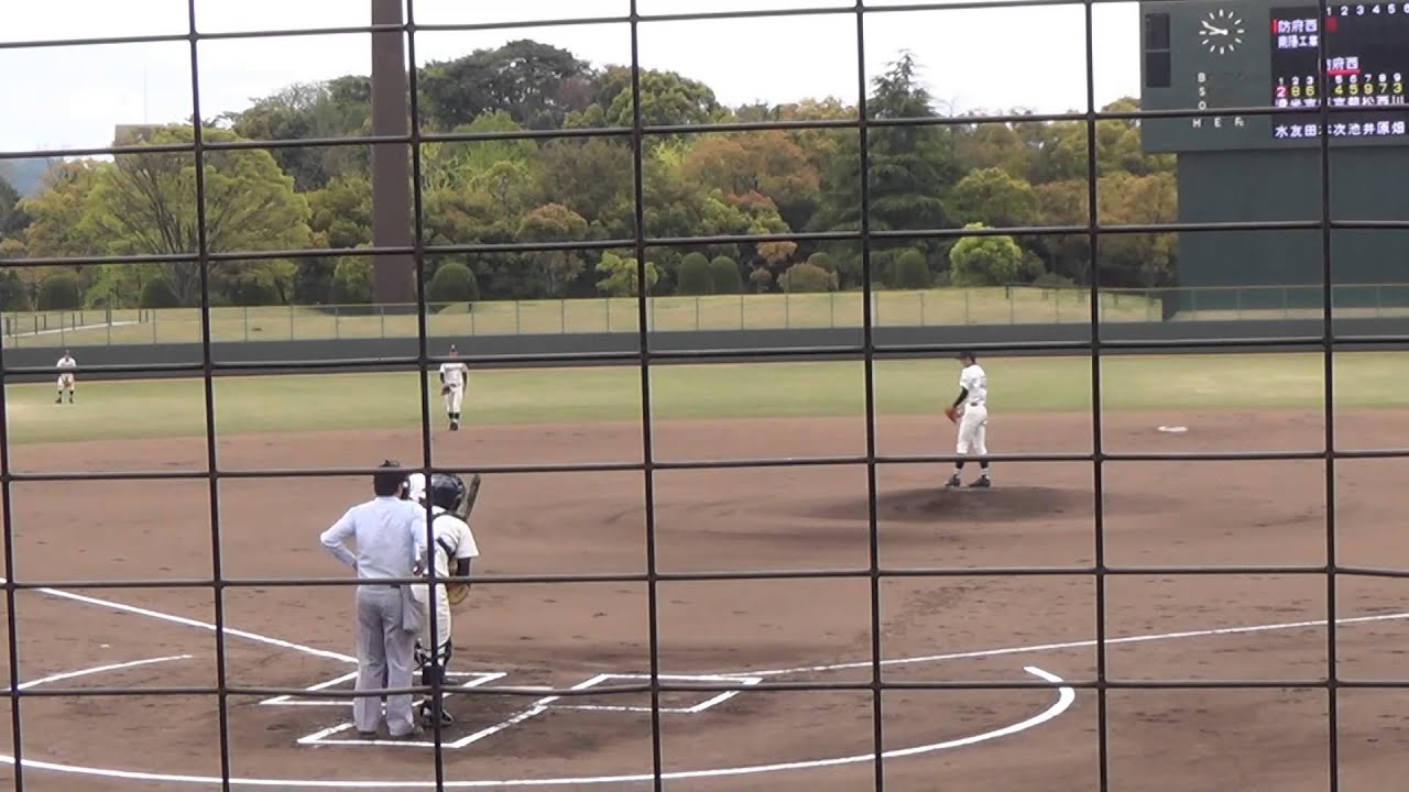 13 4 津田ms 南陽工 野村健人投手 2年 初回のピッチング Youtube