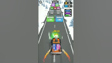 Car rush 2048 level 61 android games #gameland #shorts #funnyvideo #viral #gameplay