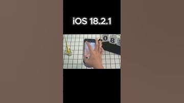 Giao diện phát video mới trên iOS 18.2.1 #ios18 #ios182 #happyphone #apple