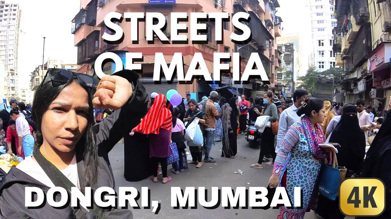 She' Walkin on DANGEROUS Streets of Mafia Dawood Ibrahim's Childhood Locality DONGRI, MUMBAI 4K
