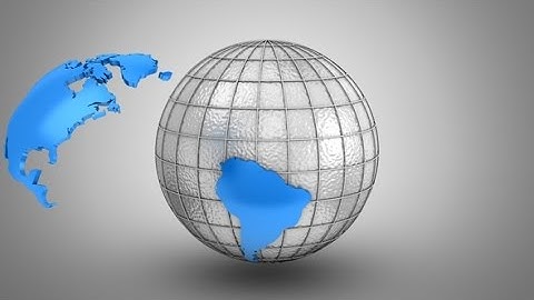 Creating a Rotating Globe | Motion Graphics - Videohive template