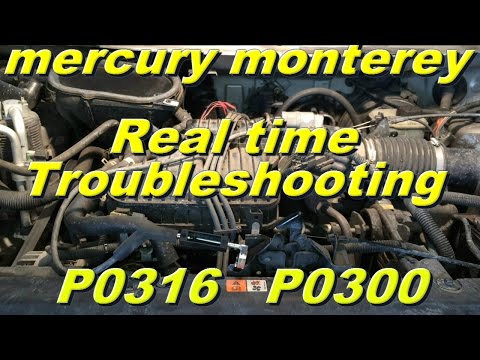 Mercury Monterey P0316 P0300  Part 1