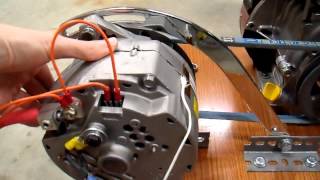 DIY 12V Generator Charger  7 Belt Drive Update