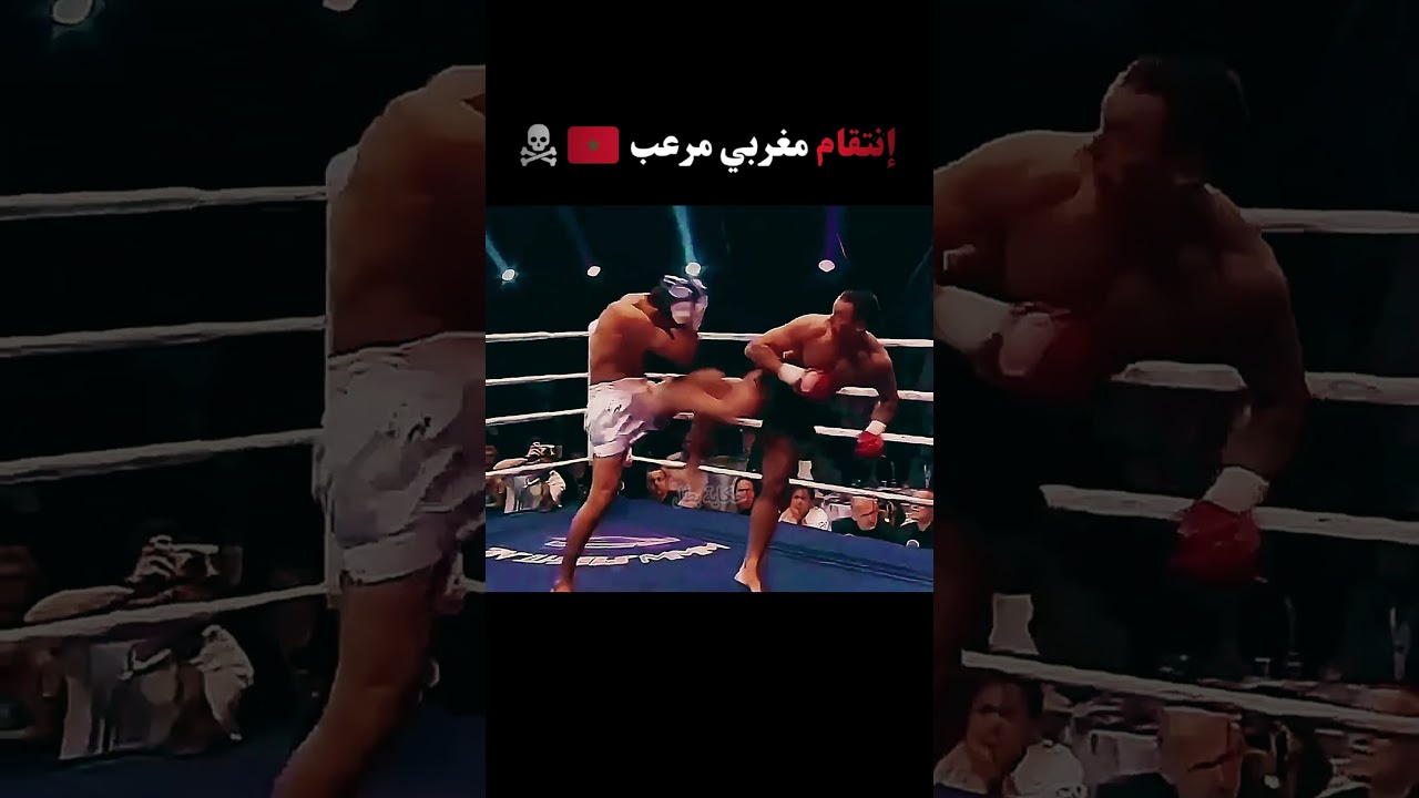 إنتقام مغربي مرعب #boxing #ufc #mma