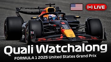 [LIVE] FORMULA 1 United States Grand Prix 2025 - QUALIFYING Watchalong | Live Timing