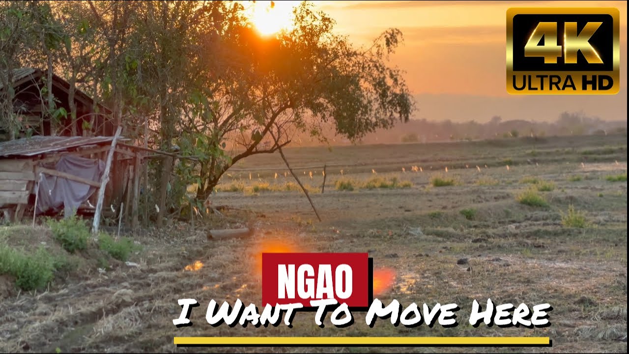 🇹🇭[4K] I Found Peace in a Village in Northern Thailand🌿Rural Thailand Is Different