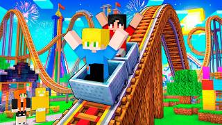 Passamos o Dia no Parque de Diversões com os Amigos!