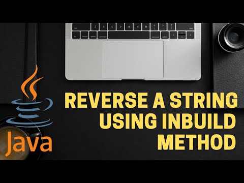 Print Reverse a String Using Inbuild Method in java..#veryeasysteps