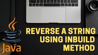 Print Reverse a String Using Inbuild Method in java..#veryeasysteps