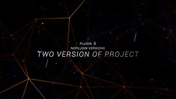 Plexus Titles - After Effects Template