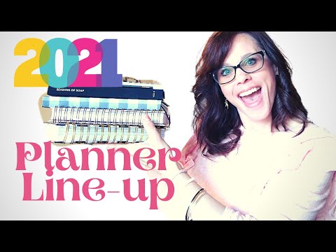 My 2021 Christian Planner Line Up