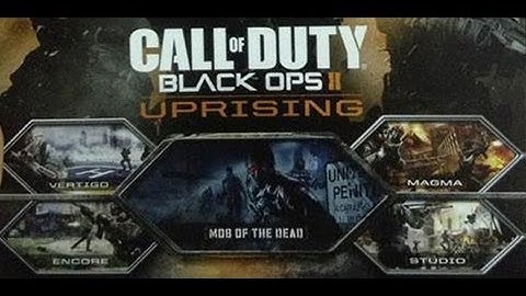 Black Ops 2 "UPRISING" Map Pack 2 DLC - NEW Leaked "Mob of The Dead" Info & Firing Range Remake!