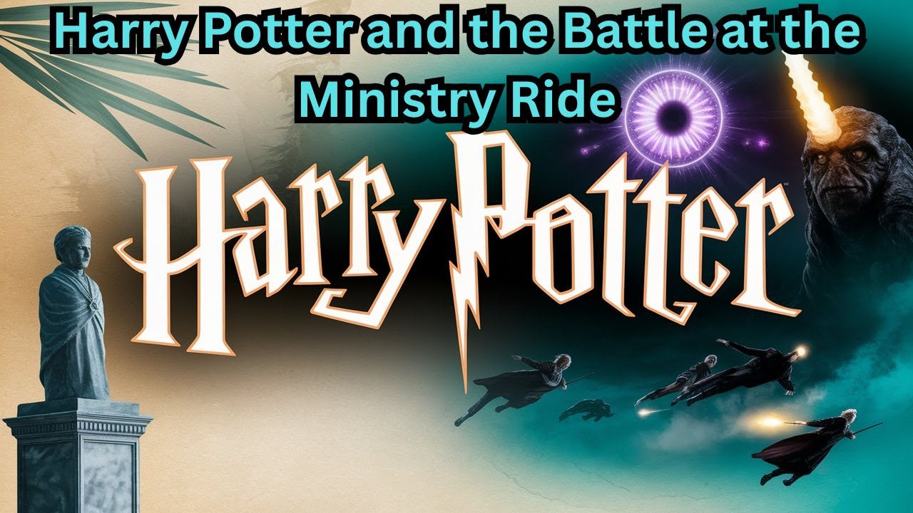 Harry Potter and the Battle at the Ministry Ride - YouTube