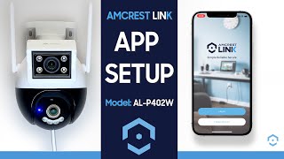 How to Setup Amcrest Link Outdoor WiFi Camera (AL-P402W)