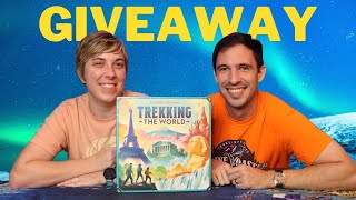 BOARD GAME GIVEAWAY!!! | Trekking The World | Board Game Perspective