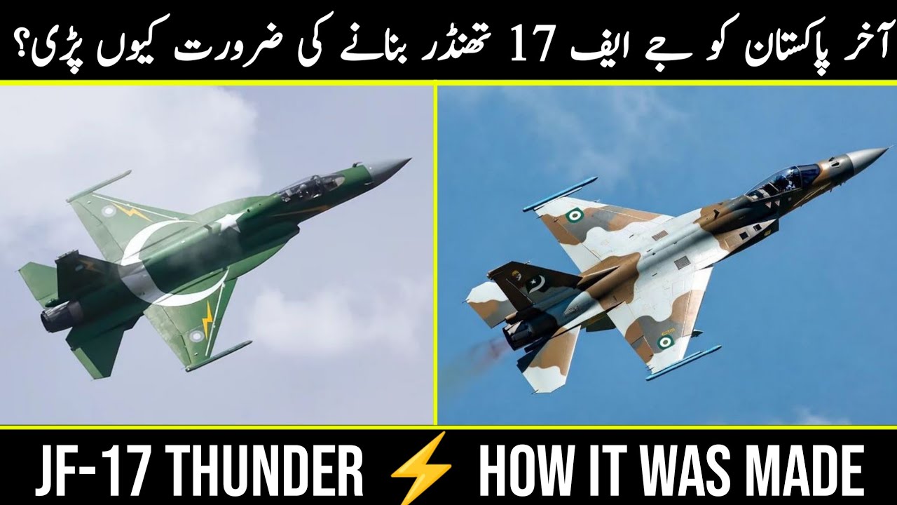 How Pakistan and China Built the JF-17 Thunder Fighter Jet