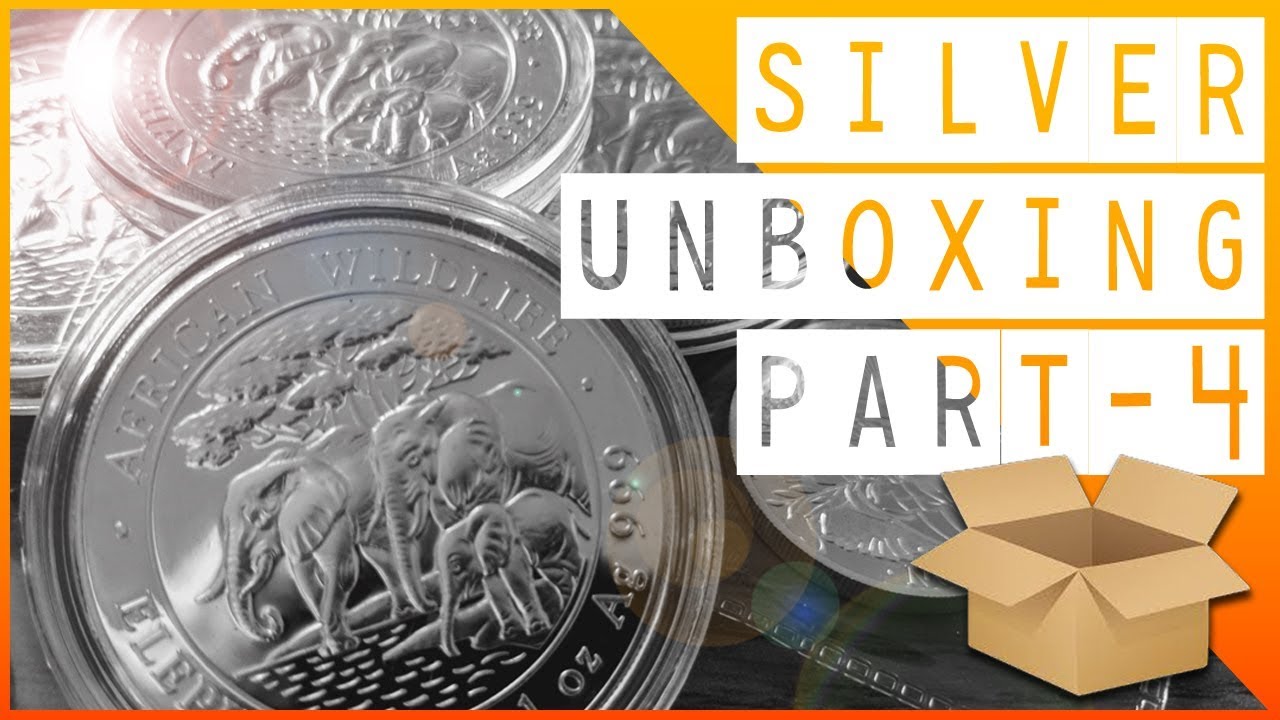 Silver Stacking UK - Silver Unboxing Part 4 (2013 Somalian Elephant's)
