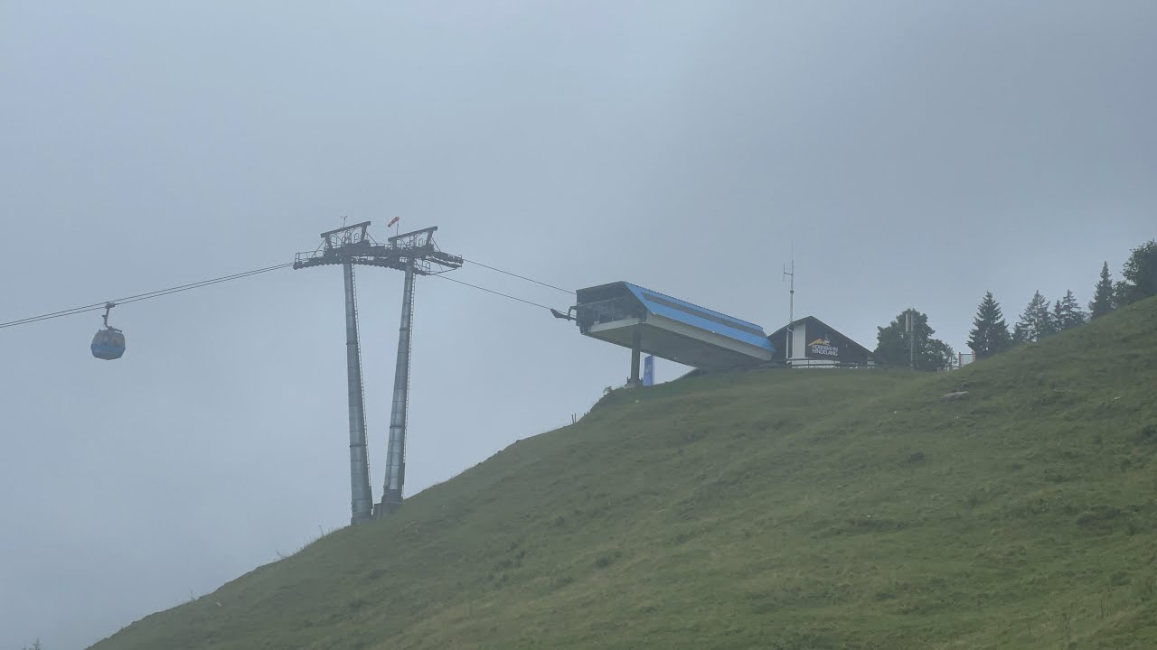Hindelang - Fahrt mit der Hornbahn (08. August 2021)