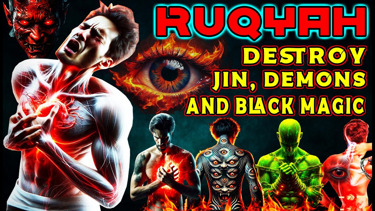 BURN AND DESTROY JINN, DEMONS AND BLACK MAGIC IN YOUR BODY! THE MOST POWERFUL METHOD REVEALED!