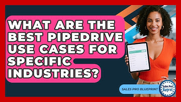 What Are The Best Pipedrive Use Cases For Specific Industries? - Sales Pro Blueprint