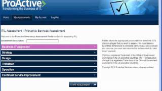 Governance Assessment Portal Demonstration screenshot 5