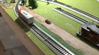 N Scale Kato and Atlas Classic Diesels plus an Aurora Car build from 1961
