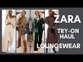 ZARA OUTFIT TRY-ON HAUL | LOUNGEWEAR SETS