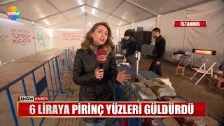 6 liraya pirinç yüzleri güldürdü