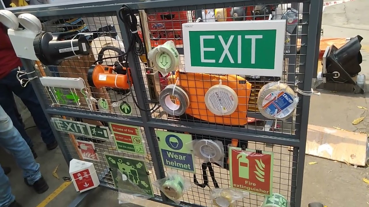 Safety PPEs & Equipment Exhibition in plant during 51st National Safety Week