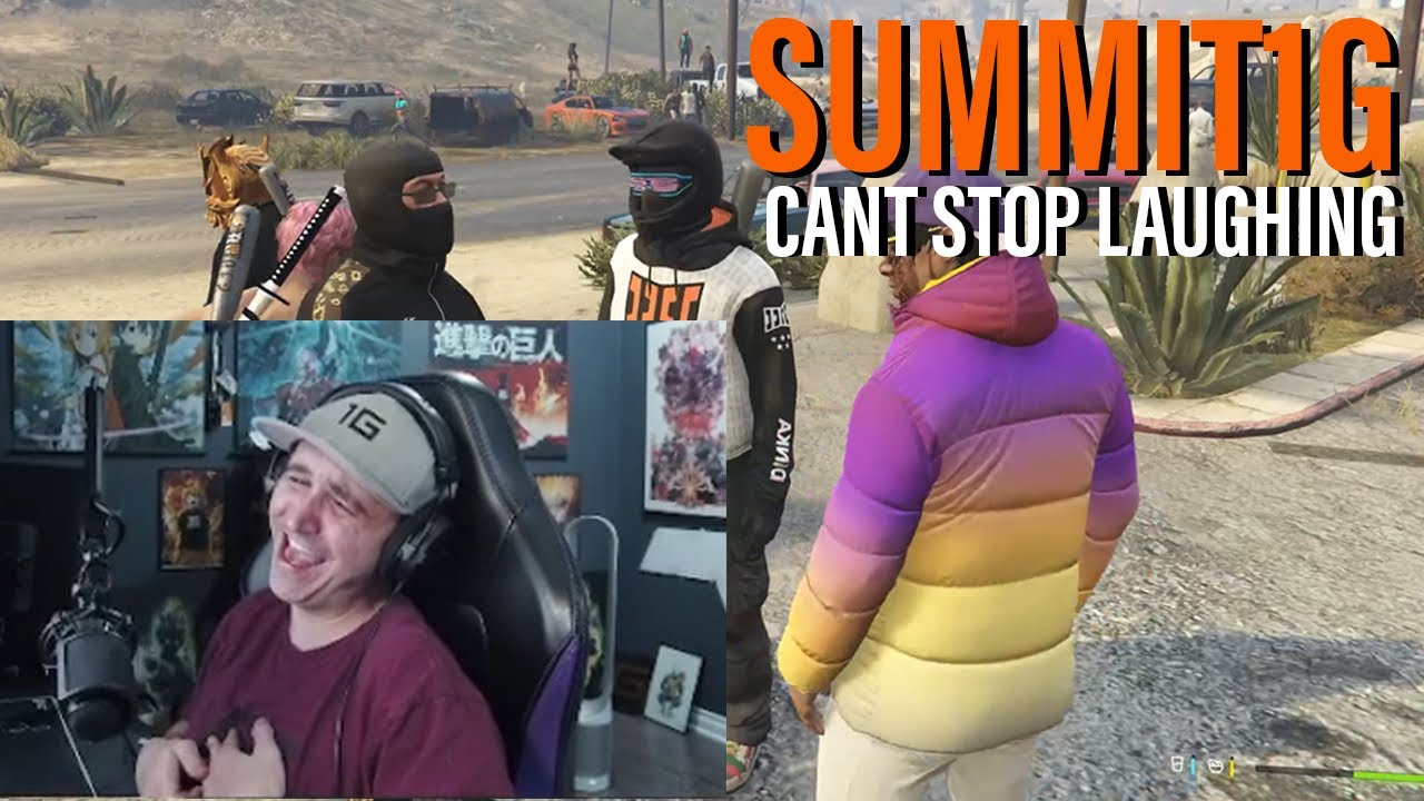 Summit1G CAN'T STOP LAUGHING when he meets YES MAN in GTA RP - (ProdigyRP)
